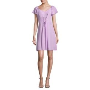 Belle & Sky lilac corset dress